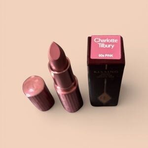 Charlotte Tilbury K.I.S.S.I.N.G Lipstick - 90’s Pink.
Ulta Beauty